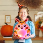 DAWRIS 3 dalių kūrybinis žibintų rinkinys vaikams – Dinozauras, Krabas ir Triušis! - Image 2