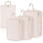 4 dalių pakavimo maišelių rinkinys lagaminams