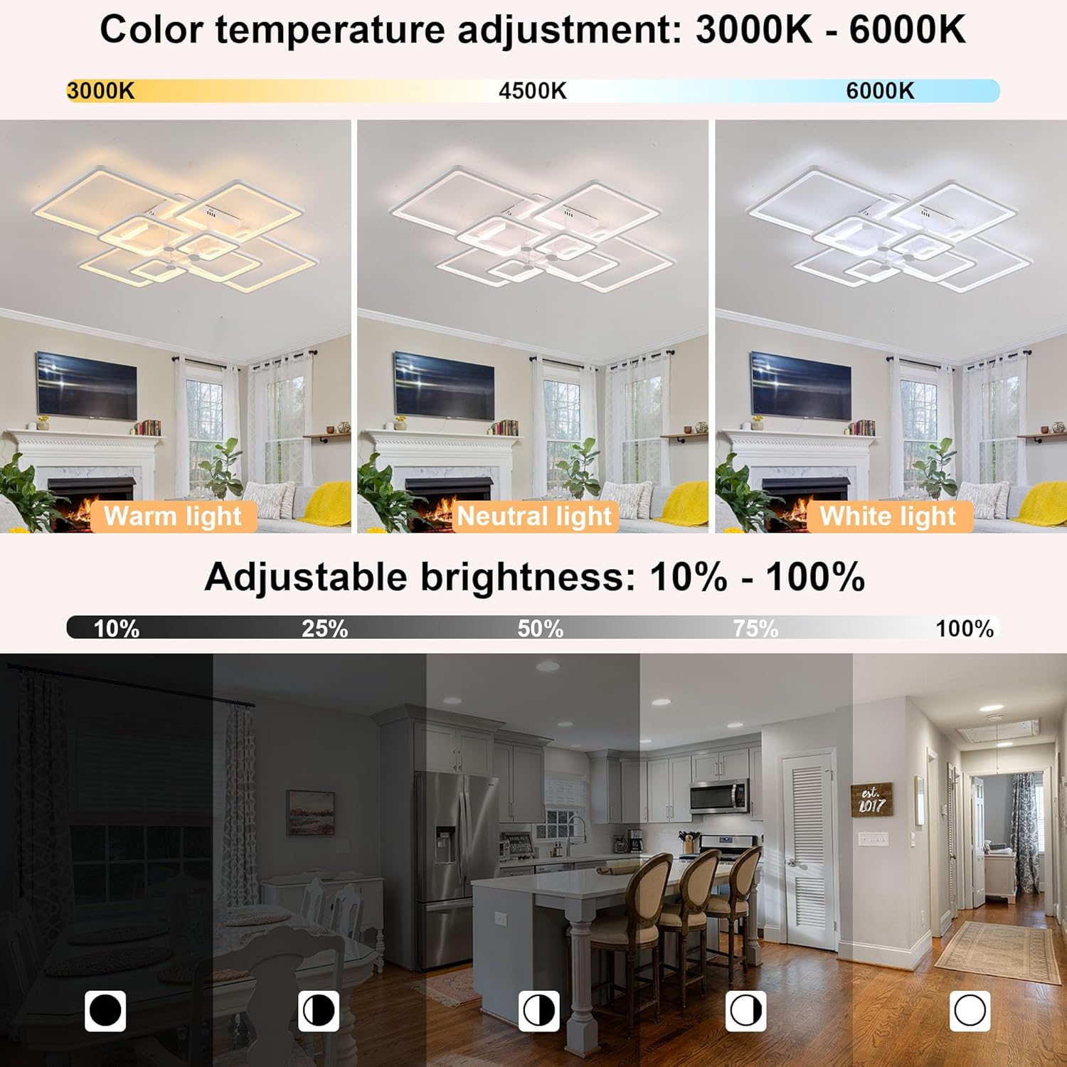 LED lubinis šviestuvas - Image 5