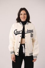 Bomber stiliaus džemperis