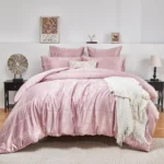 Satino patalynės komplektas 155x220 cm