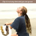 Prisegama plaukų uodega - Image 3