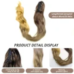 Prisegama plaukų uodega - Image 2