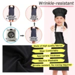 Vaikiška prijuostė ir virejos kepurėlė - Image 2