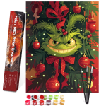 Kalėdinis tapybos pagal skaičius rinkinys