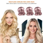 3 dalių satino rinkinys garbanoms formuoti - Image 5