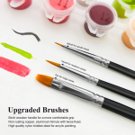 Kalėdinis tapybos pagal skaičius rinkinys - Image 2