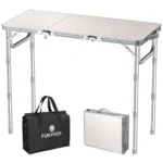 Sulankstomas aliuminio stalas
